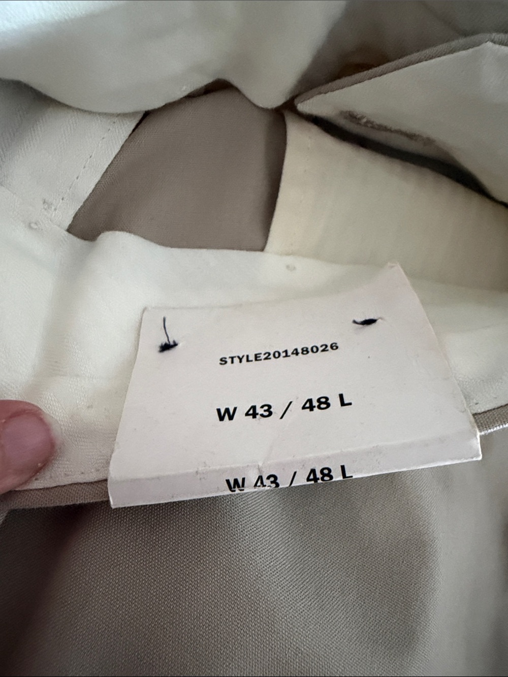 Brooks Brothers 1818 navy Madison pleated wool pants 43 x 33‎ - Picture 6 of 7